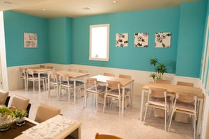 カフェ店内