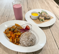 ママNavi親子カフェW18で開催のランチ企画メニュー写真