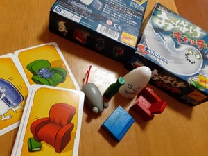 おばけキャッチというアナログゲームの紹介画像