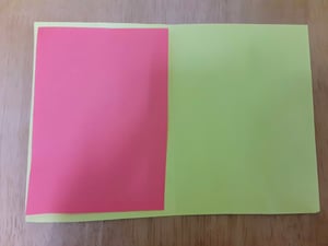 手作りシャカシャカカードの作り方画像