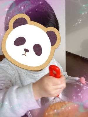 お母さんと一緒にお菓子作り