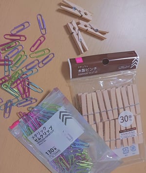 手作りアドベントカレンダーの工程写真
