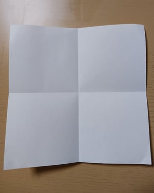 のりもはさみも使わずに折り紙で作るポチ袋の作り方写真