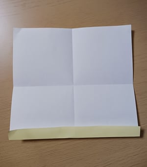 のりもはさみも使わずに折り紙で作るポチ袋の作り方写真