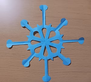 切り絵の写真