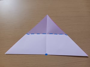 切り紙の作り方説明画像