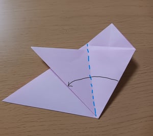 切り紙の作り方説明画像
