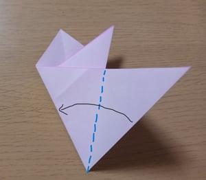 切り紙の作り方説明画像