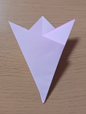 切り紙の作り方説明画像