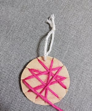 クリスマス飾りの作り方画像
