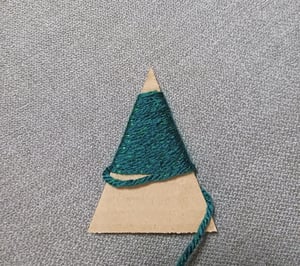 クリスマス飾りの作り方画像