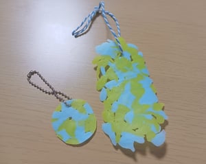 ペットボトルキャップで作るチャームの作り方工程