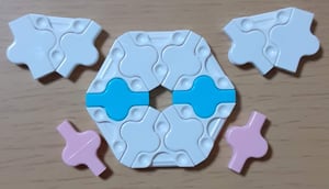 LaQで作るシナモロールの写真