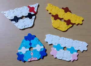 LaQで作るサンリオキャラクターの写真