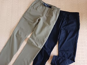キャンプにおすすめの子ども用ズボンの写真