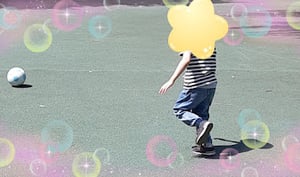 二人育児96サッカー