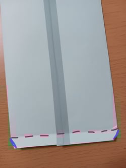 千歳飴を入れる袋の作り方工程写真