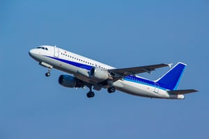 飛行機の写真
