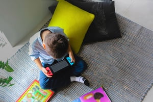 子どもとゲーム関わり方イメージ写真