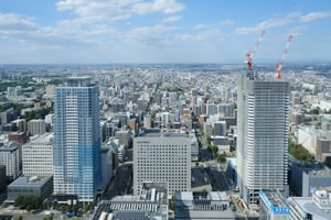 JRタワー展望室からの写真