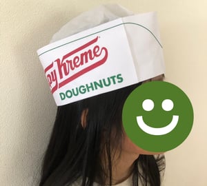 クリスピー・クリーム・ドーナツの帽子の写真