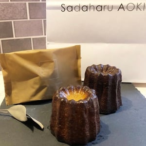 パティスリー・サダハル・アオキ・パリのカヌレショコラ＆ナチュールの写真