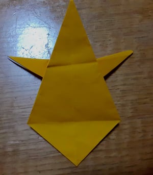 ピカチュウの折り方解説画像