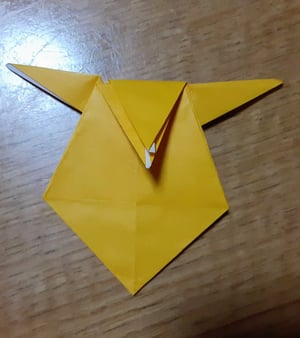 ピカチュウの折り方解説画像