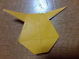 ピカチュウの折り方解説画像