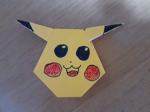 ピカチュウの折り方解説画像