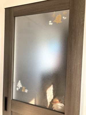 クリスマスのジェルシールの写真