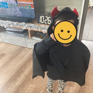ハロウィンの仮装写真