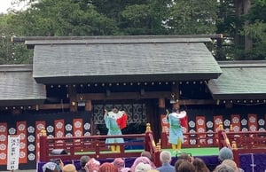 北海道神宮の札幌まつりの様子写真