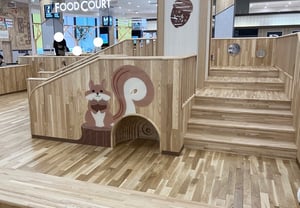 イオン札幌苗穂店にあるもくいくひろばの写真