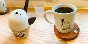 ザ・バードウォッチング・カフェのシマエナガソフトの写真