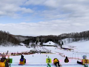 北海道米そり選手権の写真