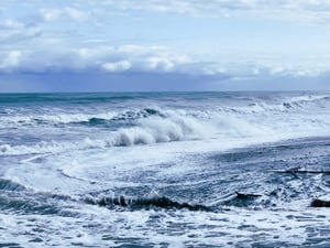 オホーツクの海の写真