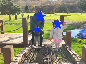 コンサドーレ仁木パークの遊具の写真