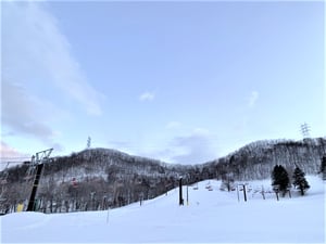 banKスキー場のゲレンデの写真