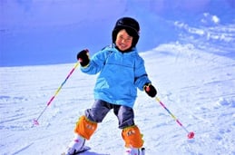 子供のスキー