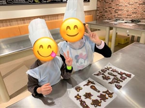 白い恋人パークでのお菓子作り体験の画像