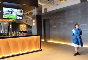 エスコンフィールドHOKKAIDOのスタジアムツーアーの写真