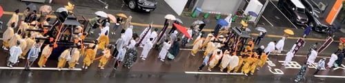 北海道神宮例大祭の御神輿