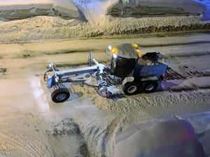 除雪車の写真