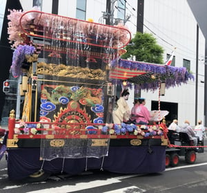 北海道神宮例大祭の山車