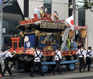北海道神宮例大祭の山車