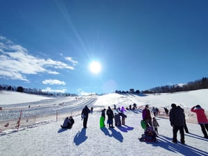 滝野すずらん丘陵公園の冬の写真