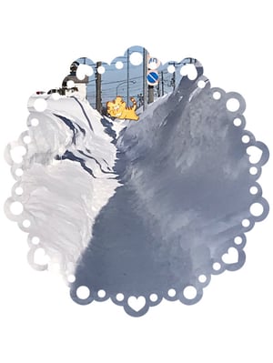 2022年北海道の大雪の写真