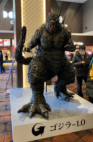 ゴジラの写真