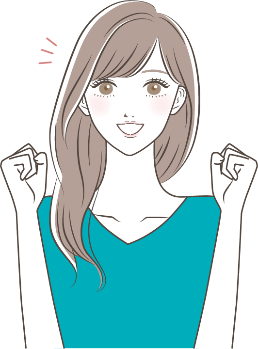 女性のイラスト